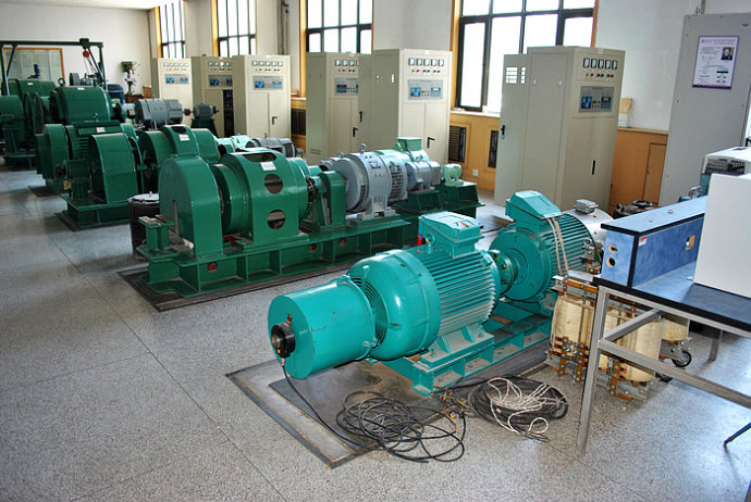 科尔沁左翼后某热电厂使用我厂的YKK高压电机提供动力